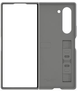 Чехол Samsung Silicone Case Z Fold6 Серый фото 5