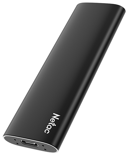 Внешний накопитель Netac SSD SLIM, 500 ГБ черный NT01ZSLIM-500G-32BK - фото 2