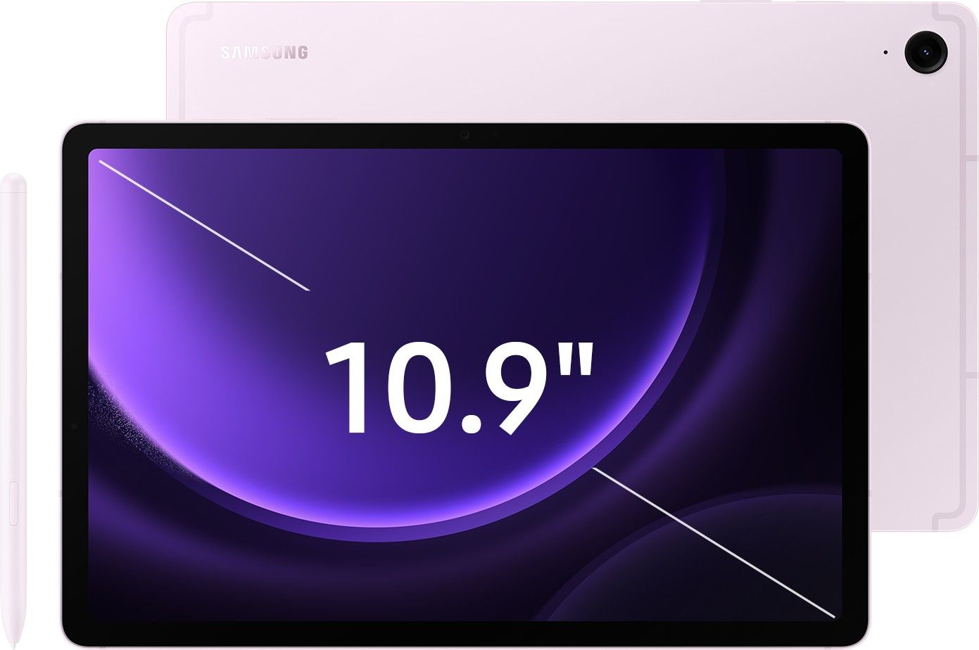 Планшет Samsung Galaxy Tab S9 FE 5G 256 ГБ лаванда — купить по