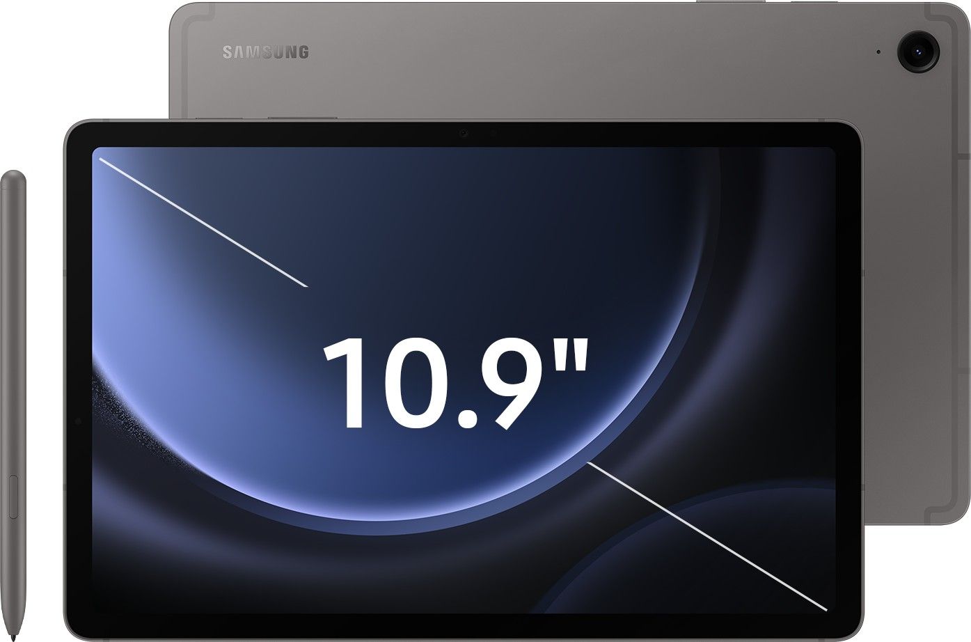 Планшет Samsung Galaxy Tab S9 FE+ Wi-Fi 256 ГБ графит — купить по