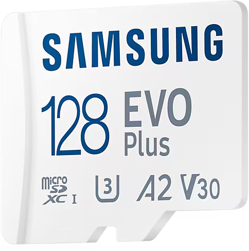 Карта памяти Samsung Карта памяти Samsung MicroSDXC 128Гб EVO Plus CL10 с адаптером белый фото 2