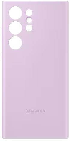 Чехол Samsung Silicone Case S23 Ultra Лиловый EF-PS918TVEGRU, цвет фиолетовый - фото 1