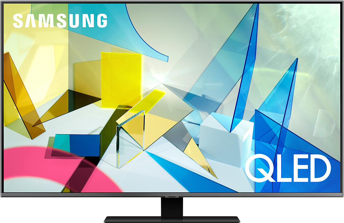 Телевизор Samsung 50" серия 8 QLED 4K Smart TV Q80T черный — купить по ...