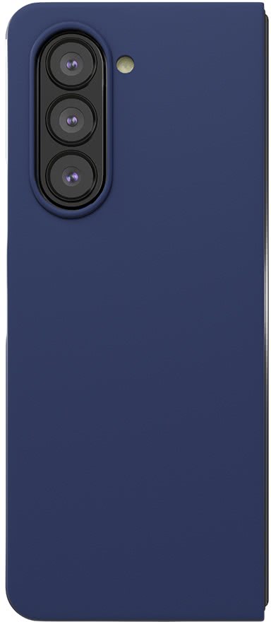 Чехол VLP Soft Touch Case для Z Fold5 синий 10514002 - фото 3