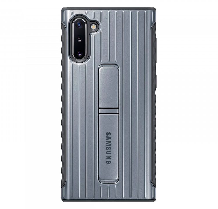 

Protective Standing Cover для Galaxy Note10 серебристый