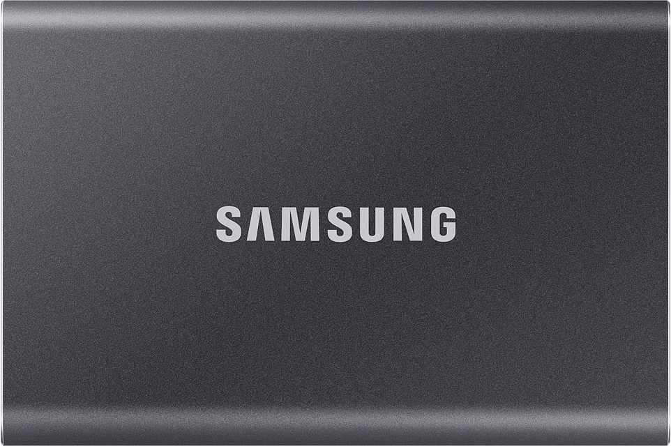 Внешний накопитель Samsung SSD USB 3.2 T7 500 ГБ серый MU-PC500T/WW MU-PC500T/WW - фото 3