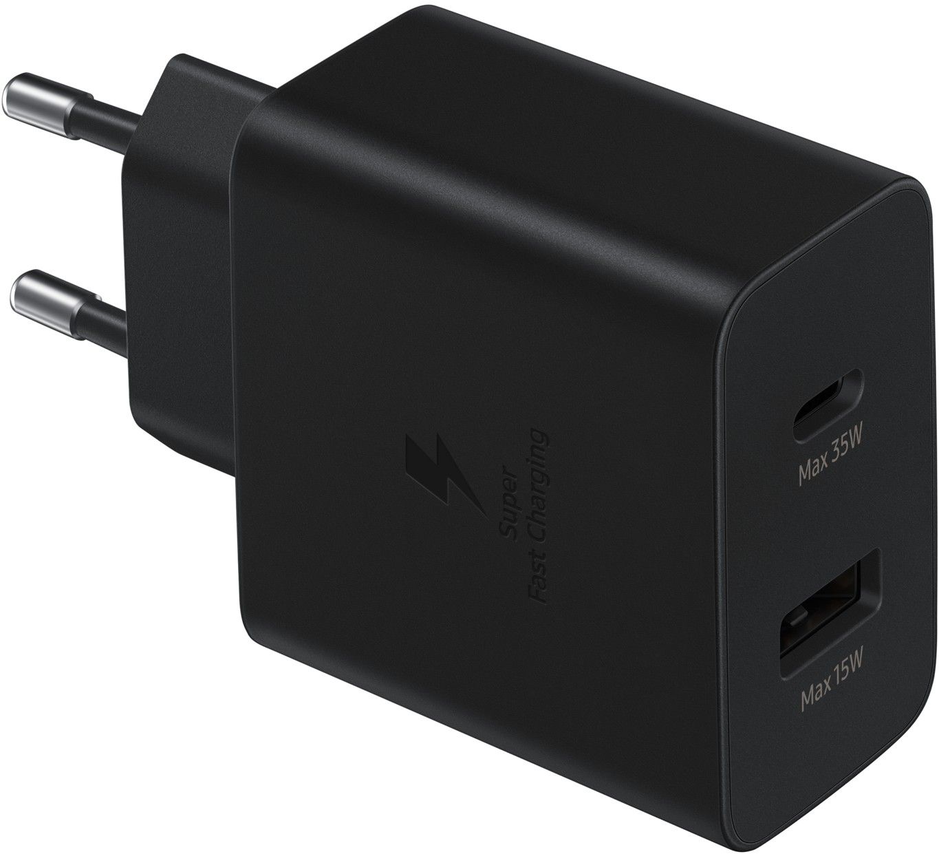 Сетевое зарядное устройство Samsung EP-TA220 1xUSB 1xUSB-C 35 Вт черный  купить на фирменном сайте galaxystore в Москве, цены на Сетевое зарядное  устройство Samsung EP-TA220 1xUSB 1xUSB-C 35 Вт черный