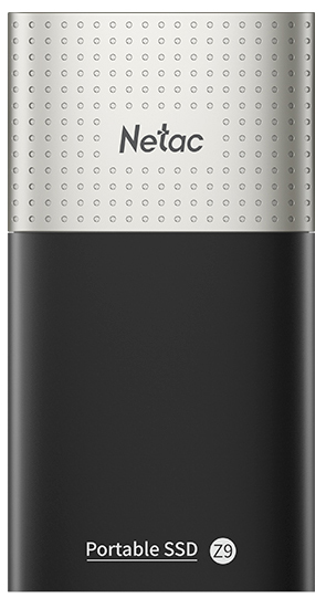 Внешний накопитель Netac SSD Z9, 1 ТБ черный NT01Z9-001T-32BK