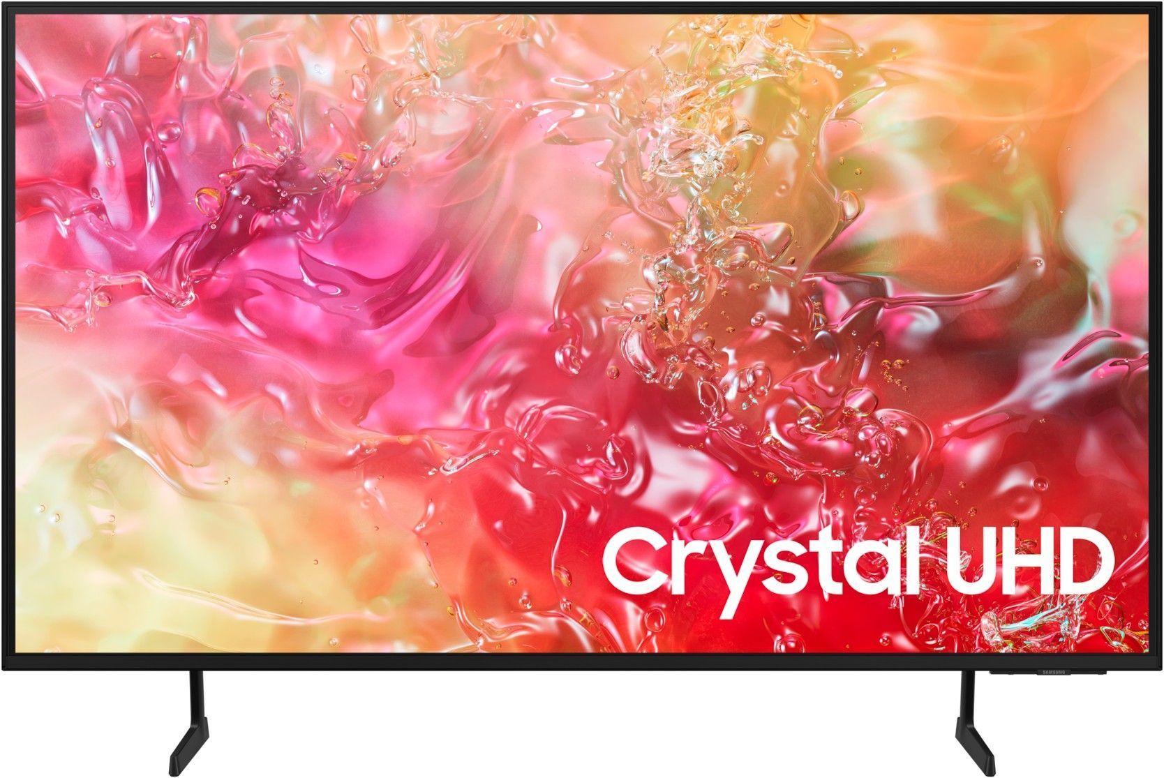 Телевизор Samsung 43" Crystal UHD 4K DU7100 черный — купить по цене ...