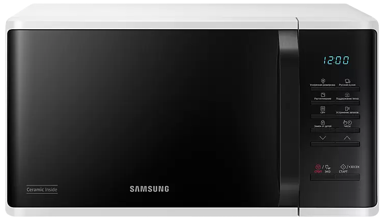 Микроволновая печь Samsung MS23K3513AW/BW  23 л белый MS23K3513AW/BW MS23K3513AW/BW MS23K3513AW/BW  23 л белый - фото 1