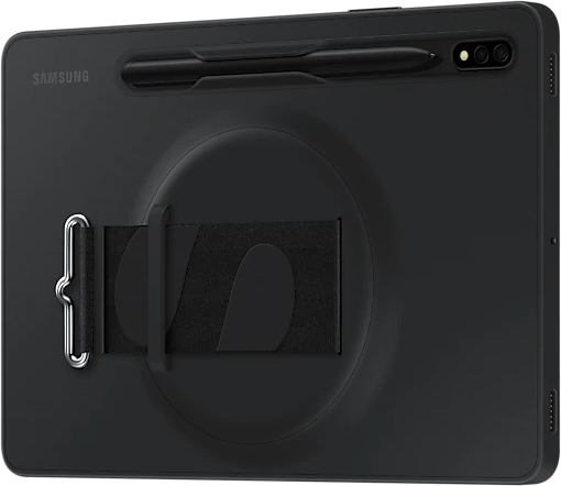 Чехол-книжка Samsung Strap Cover Tab S8 черный EF-GX700CBEGRU - фото 4
