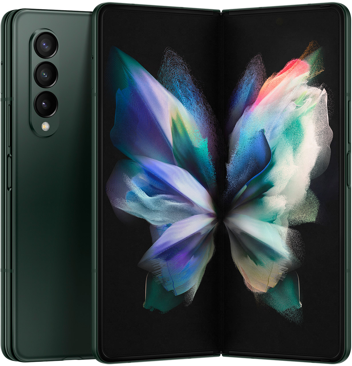 Смартфон Samsung Galaxy Z Fold3 512 ГБ зеленый (SM-F926BZGGSER)