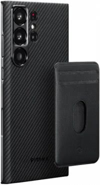 Чехол Pitaka Чехол Pitaka MagEZ 3 Case для Galaxy S23 Ultra, кевлар черный фото 3