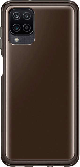 Чехол Samsung Silicone Cover для Galaxy A12 черный EF-QA125TBEGRU - фото 1