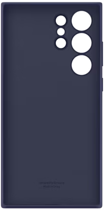 Чехол Samsung Silicone Case S23 Ultra Темно-синий EF-PS918TNEGRU - фото 3