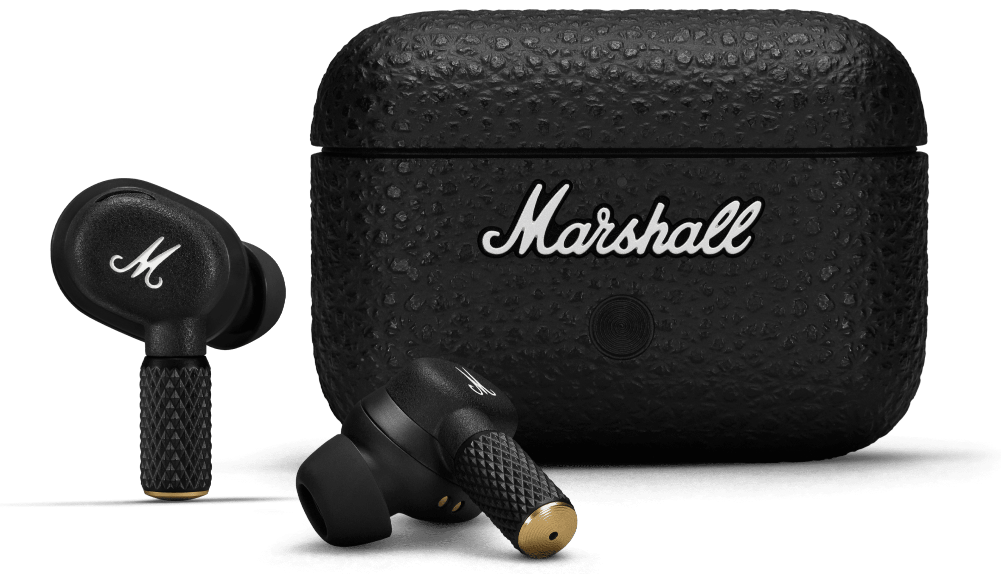 Беспроводные наушники MARSHALL Motif II A.N.C. TWS черные купить на  фирменном сайте galaxystore в Москве, цены на Беспроводные наушники  MARSHALL Motif II A.N.C. TWS черные