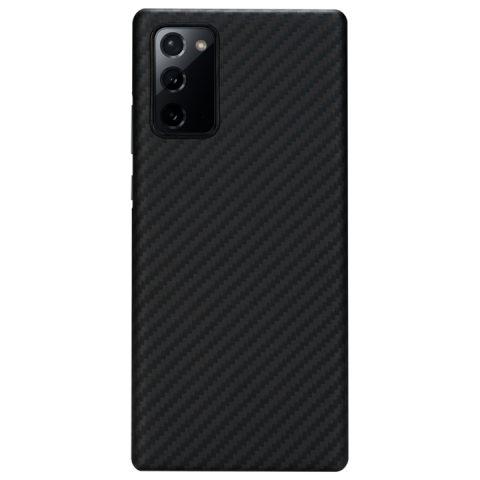 Чехол Pitaka Pitaka для Galaxy Note 20 черно-серый