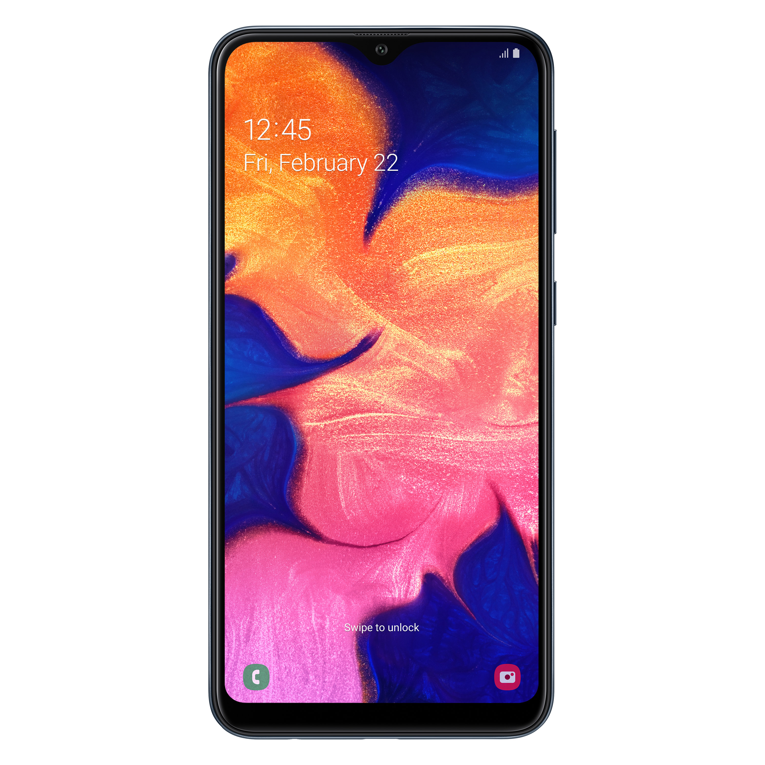 Смартфон Samsung Galaxy A10 32 ГБ черный