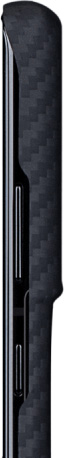 Чехол Pitaka MagEZ Case для Galaxy S21 Ultra черно-серый KS2101U, цвет черный - фото 4