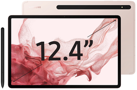 Планшет Samsung Galaxy Tab S8+ 128GB LTE Розовое золото (SM-X806BIDAGLB) SM-X806BIDAGLB, цвет розовый Galaxy Tab S8+ 128GB LTE Розовое золото (SM-X806BIDAGLB) - фото 1