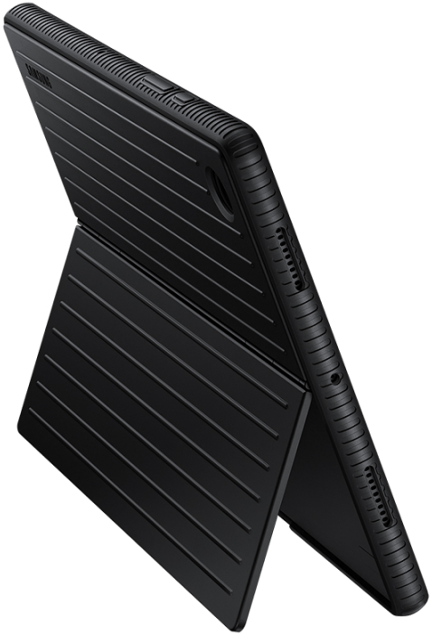 Чехол Samsung Protective Standing Cover Tab A8 черный EF-RX200CBEGRU - фото 8