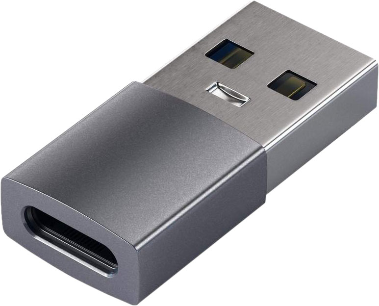 Адаптер Satechi USB-A / USB-C серый ST-TAUCM