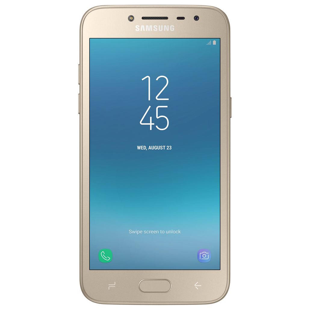 Смартфон Samsung Galaxy J2 (2018) 16 ГБ золотой