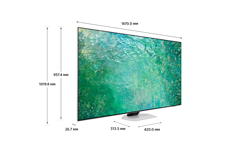 Телевизор Samsung Телевизор Samsung 75&quot; Neo QLED 4K QN85C черный фото 5