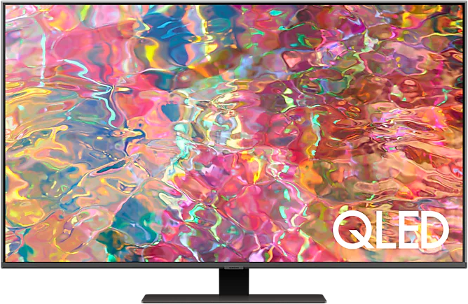 Телевизор Samsung QE55Q80BAUXCE черный QE55Q80BAUXCE