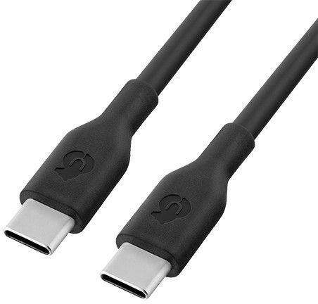 Кабель uBear Life Cable USB-C — USB-C, 2 м черный фото 2