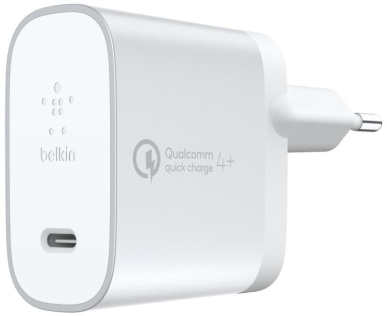 Сетевое зарядное устройство Belkin USB-C + кабель USB-C, 27Вт белый