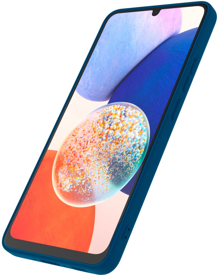 Чехол VLP Silicone Case для Galaxy A54, силикон темно-синий 1051092 - фото 2