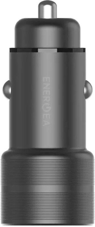 Автомобильное зарядное устройство EnergEA AluDrive USB-C + USB-A, PD20+, 38Вт серый CAR-AD-D20 AluDrive USB-C + USB-A, PD20+, 38Вт серый - фото 4
