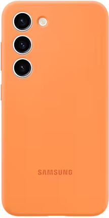 Чехол Samsung Silicone Case S23 Оранжевый EF-PS911TOEGRU - фото 3