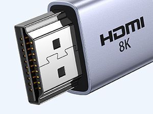 Кабель UGREEN HD164 micro-HDMI - HDMI, 8k, 2 м серый космос фото 2