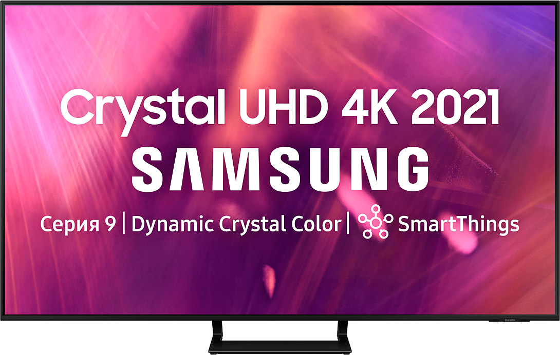 Телевизор Samsung 55" серия 9 Crystal UHD 4K Smart TV AU9000 черный ...
