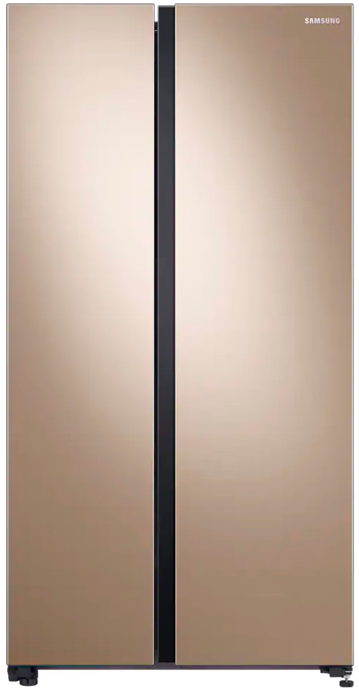 Холодильник Samsung RS61R5001F8/WT золотистый