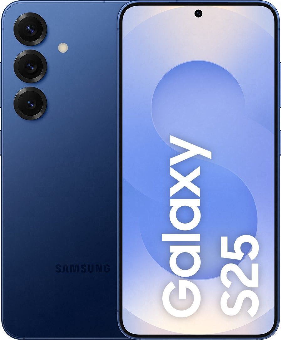 Смартфон Samsung Galaxy S25 512 ГБ синий — купить по цене 86990 с