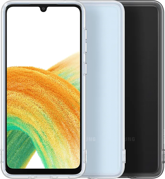 Чехол Samsung Soft Clear Cover A33 Прозрачный фото 5