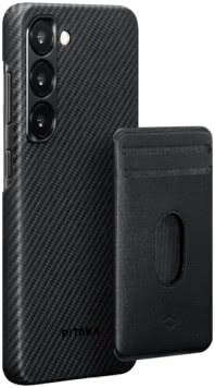 Чехол Pitaka Чехол Pitaka MagEZ 3 Case для Galaxy S23+, кевлар черный фото 3