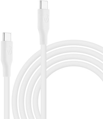 Кабель uBear Life Cable USB-C — USB-C, 2 м белый фото 3