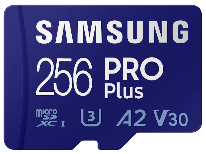 Карта памяти Samsung microSDXC UHS-III U3 Samsung PRO PLUS 256 ГБ синий MB-MD256KB/WW MB-MD256KB/WW - фото 2