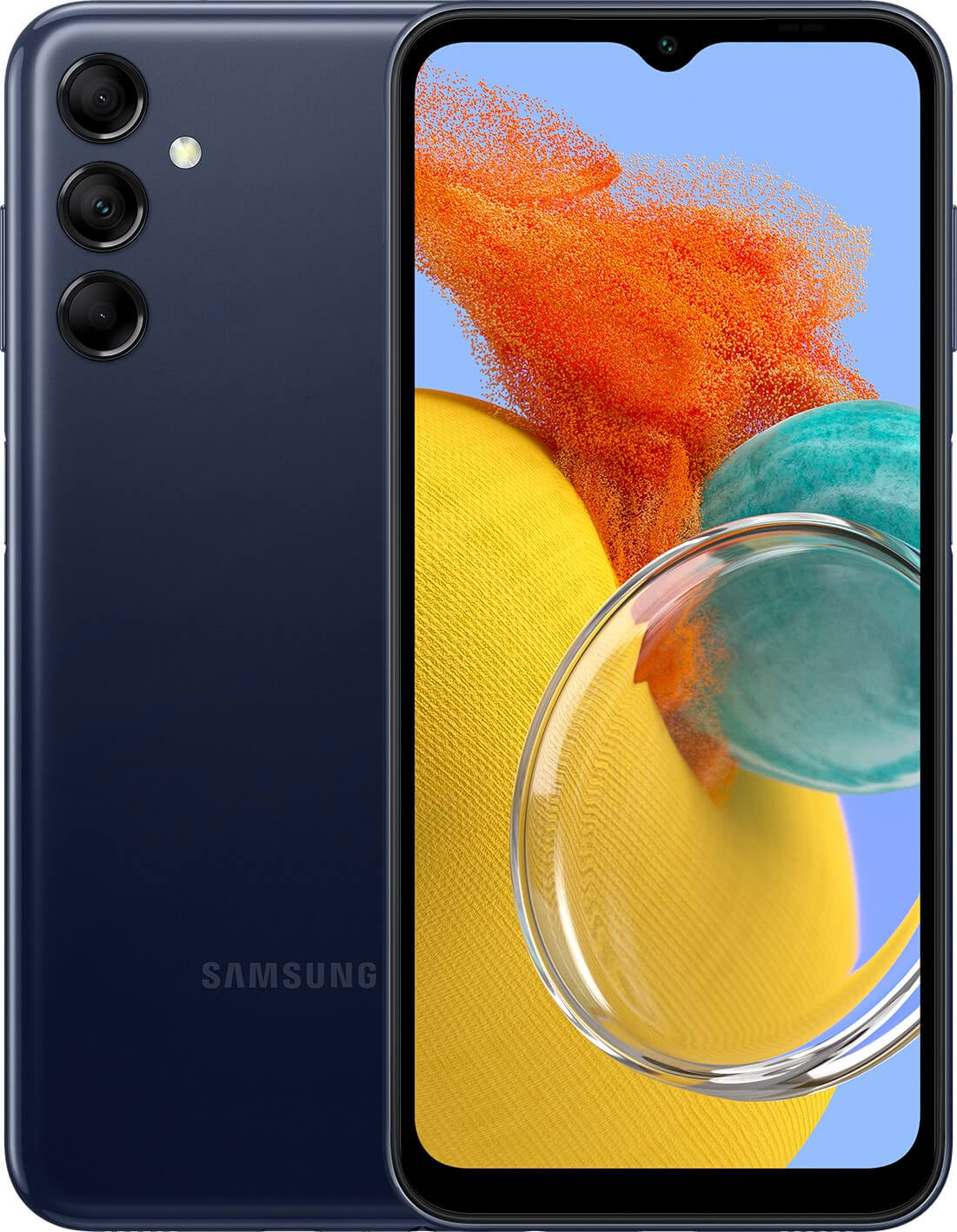 Смартфон Samsung Galaxy M14 128 ГБ Синий купить на фирменном сайте  galaxystore в Москве, цены на мобильный телефон Смартфон Samsung Galaxy M14  128 ГБ Синий