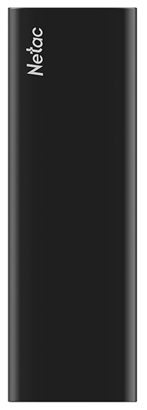 Внешний накопитель Netac SSD SLIM, 500 ГБ черный NT01ZSLIM-500G-32BK - фото 1