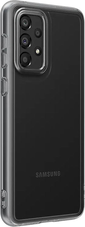 Чехол Samsung Soft Clear Cover A33 Черный EF-QA336TBEGRU - фото 3