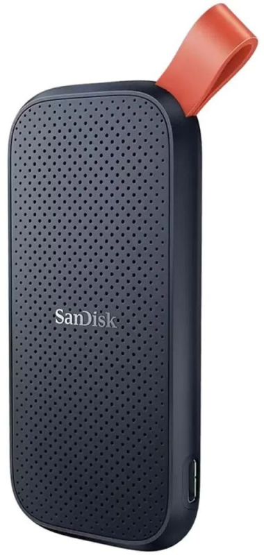 Внешний накопитель Sandisk Portable V2, 1 ТБ черный SDSSDE30-1T00-G26