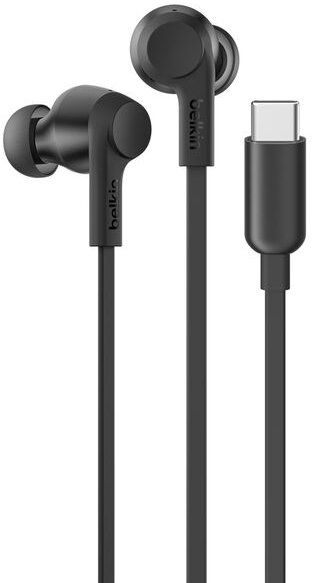 Проводные наушники Belkin Soundform ANC USB-C черный