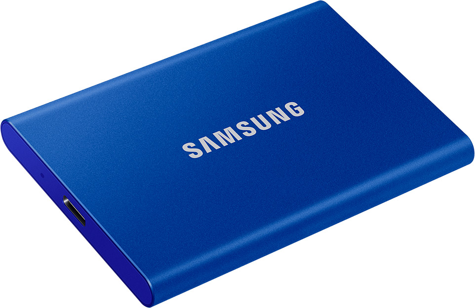 Внешний накопитель Samsung SSD USB 3.2 T7 2 ТБ синий MU-PC2T0H/WW MU-PC2T0H/WW - фото 5