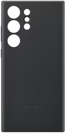 Чехол Samsung Leather Case S23 Ultra Черный EF-VS918LBEGRU - фото 1