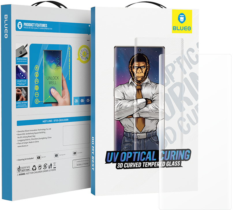 Защитное стекло BlueO 3D UV glass для Galaxy Note20 Ultra
